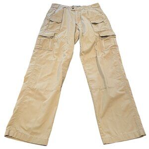 Blackhawk WarriorWear 34x34 (tag) 32x32.5 (actual) Khaki Straight Cargo Pants